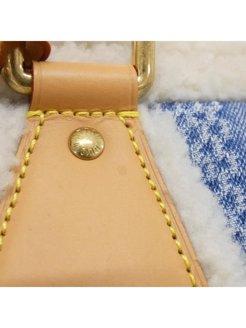 Louis Vuitton Damier Denim Speedy Bandouliere 40 Boston - Picture 3 of 7